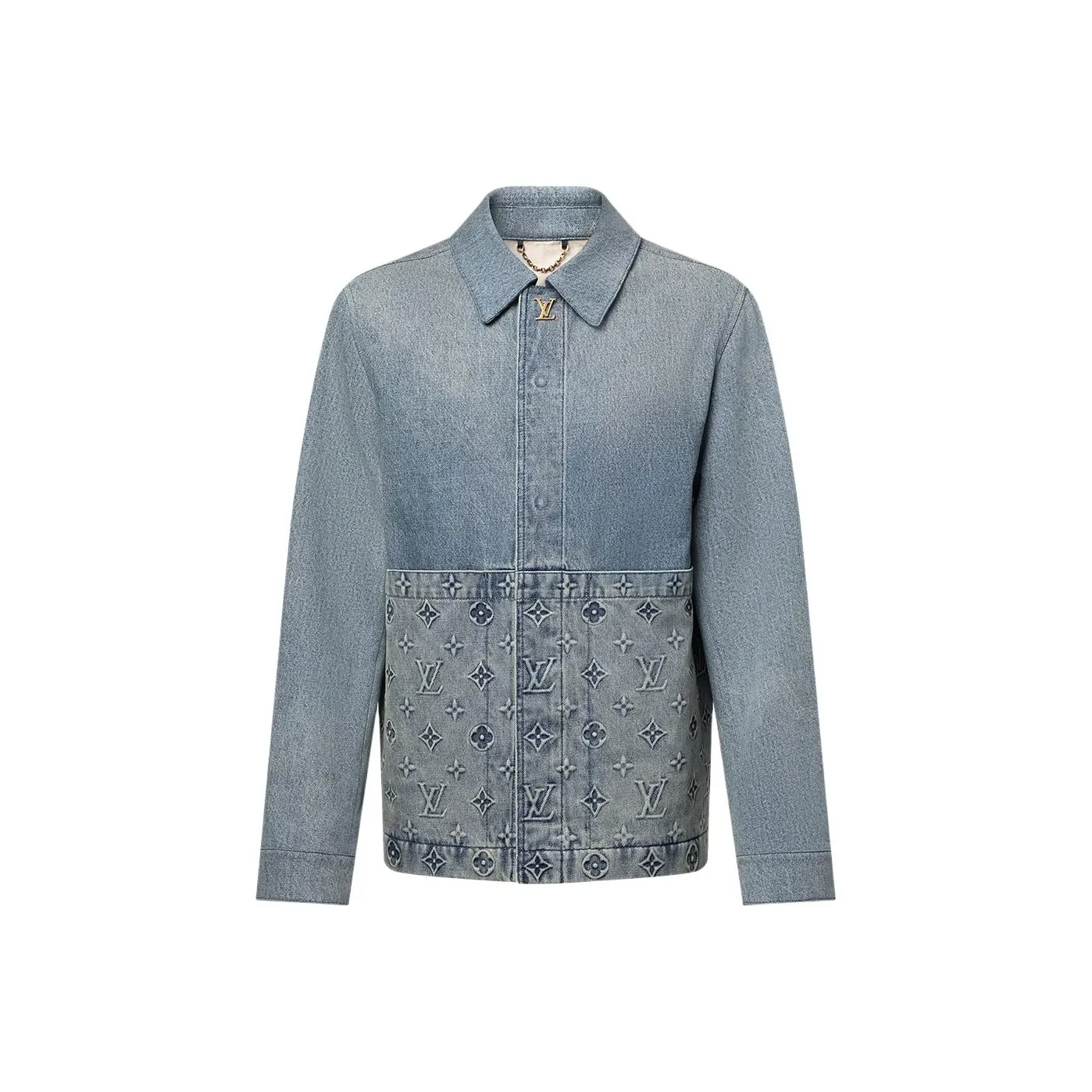 LOUIS VUITTON Denim Jackets Men Blue
