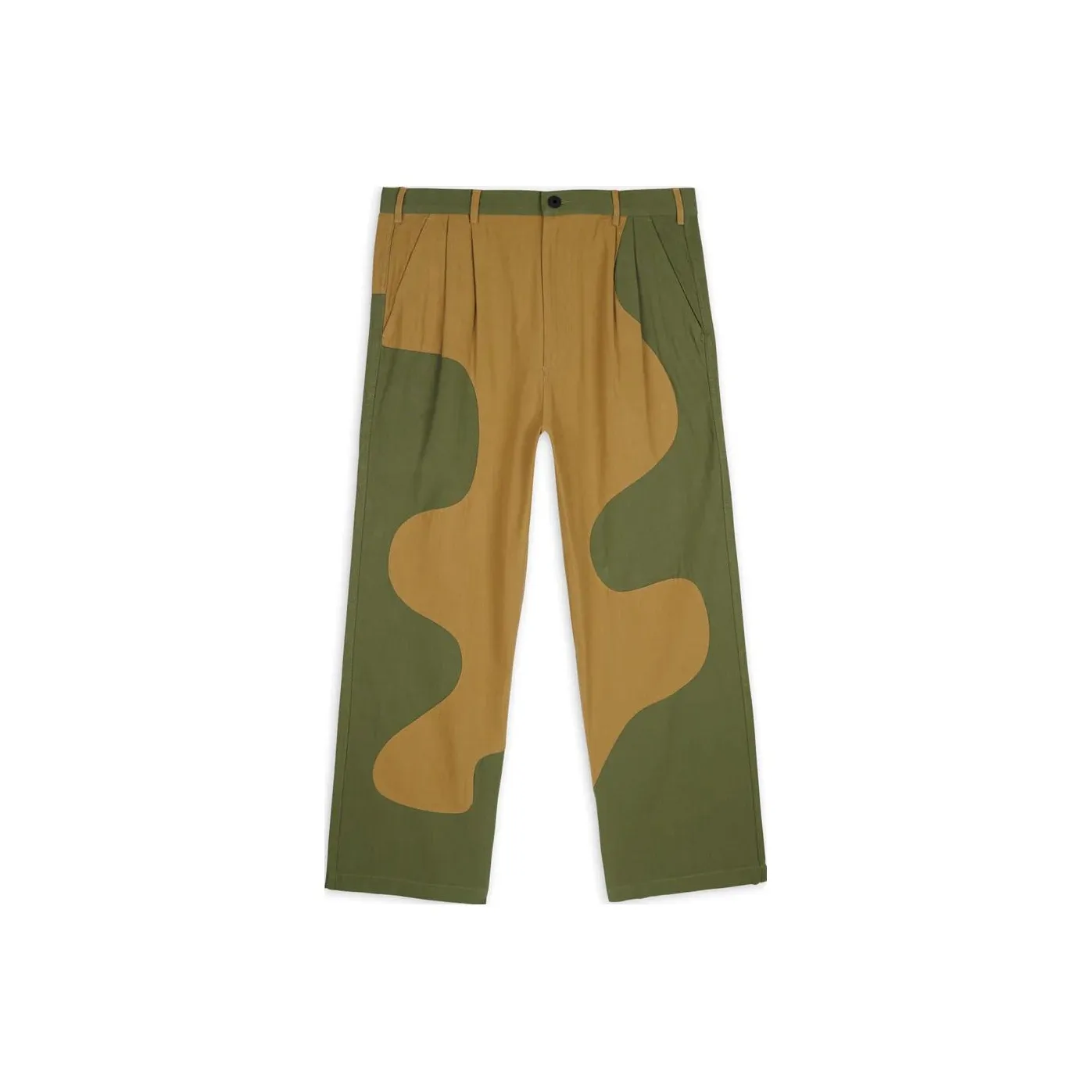 Brain Dead co-brand Оливковые Мужские Повседневные Брюки