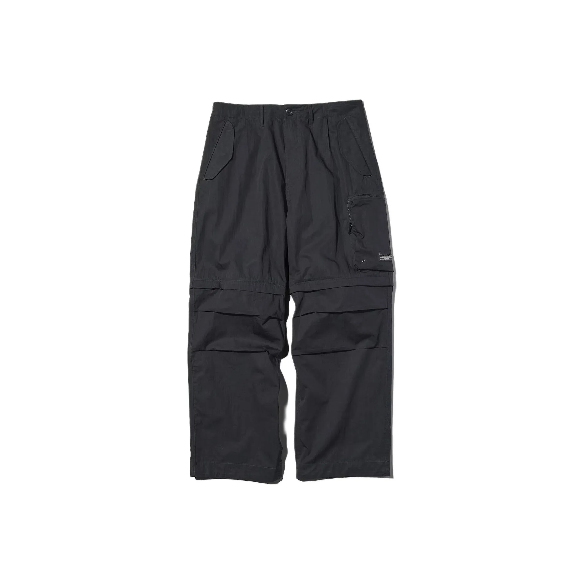 GU Черные унисекс брюки карго