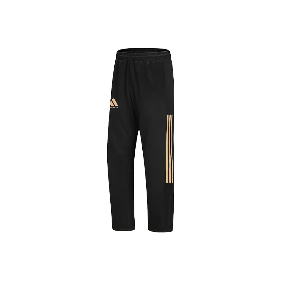 Adidas Taekwondo Повседневные брюки Унисекс Черный с Золотым