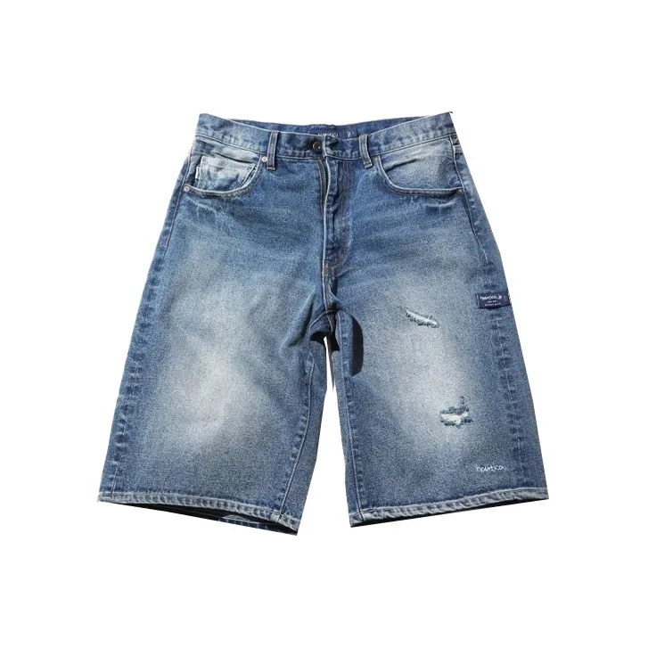 NAUTICA JAPAN Blue Men's Denim Shorts NAUTICA JAPAN Синий Мужские Джинсовые Шорты
