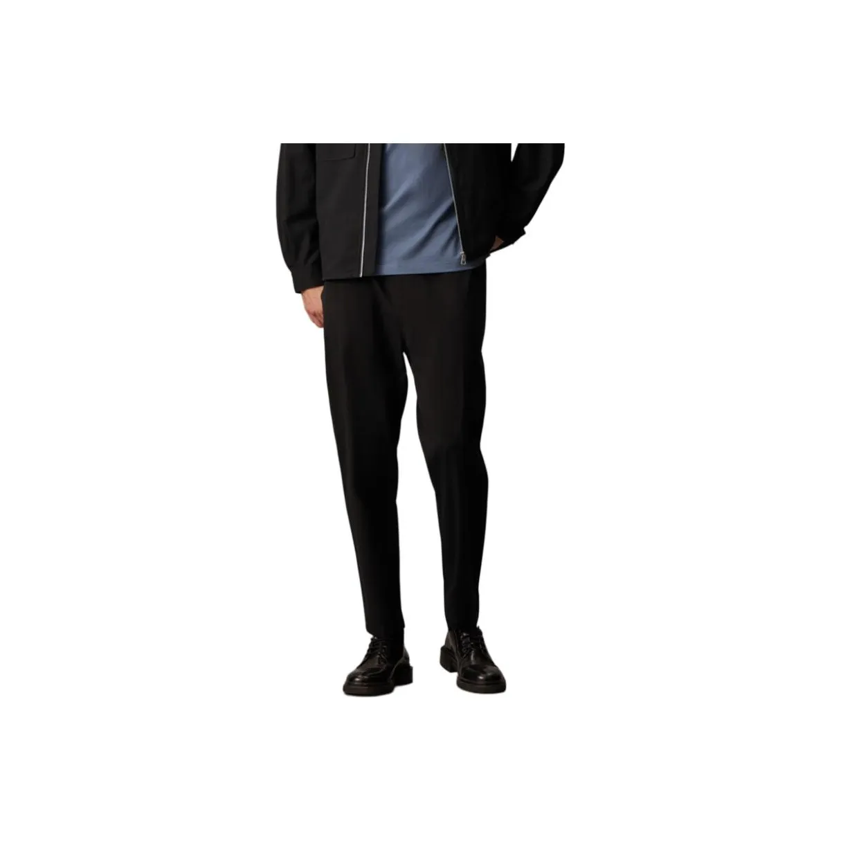 CALVIN KLEIN Повседневные брюки Мужские Черные