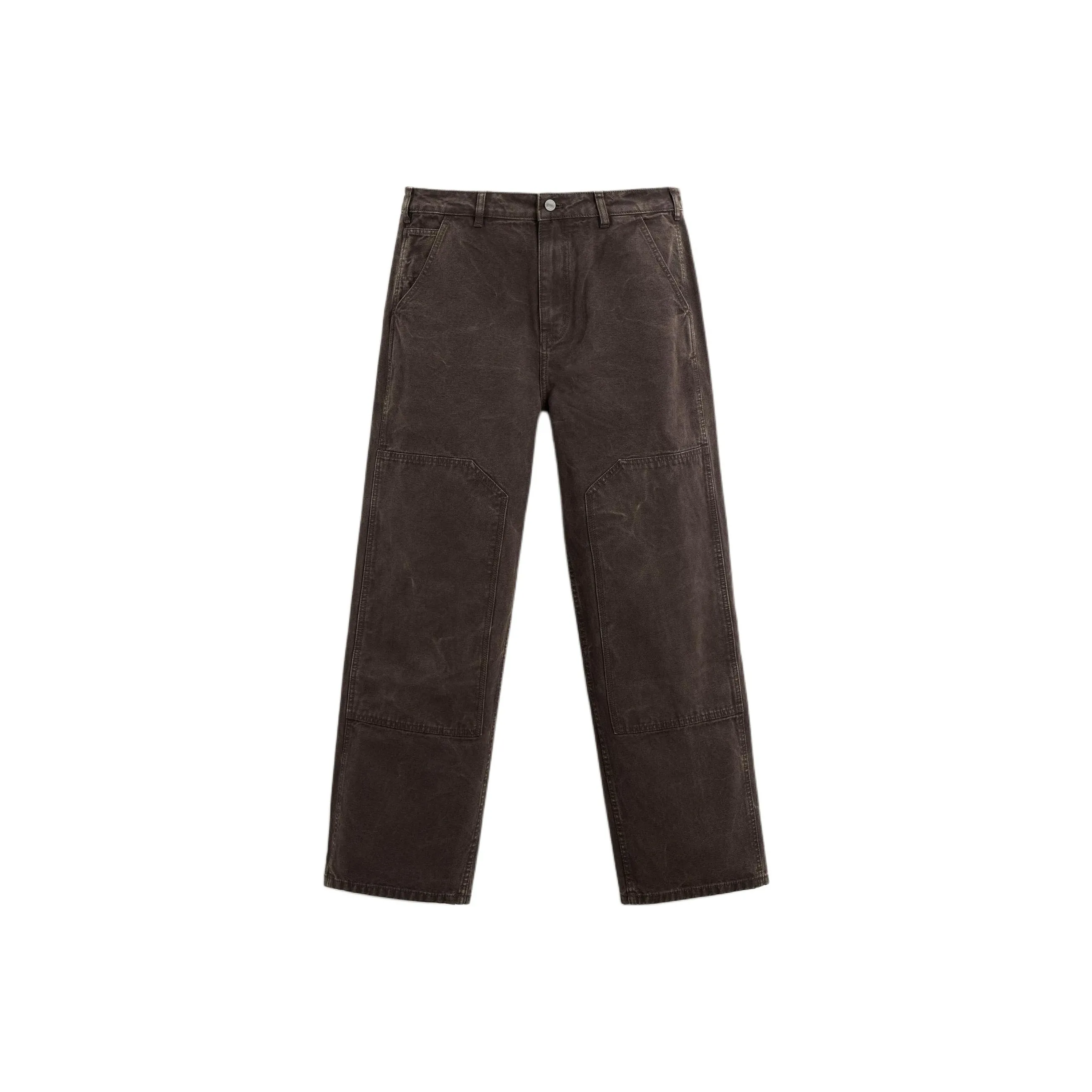ZARA Casual Pants Men's Dark Brown
