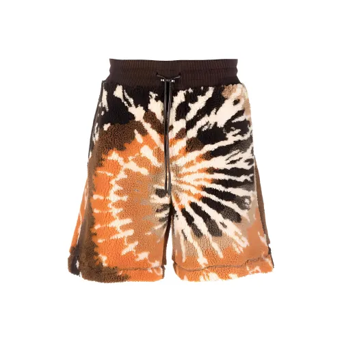 AMIRI Апельсин & Черный Мужские Повседневные Шорты