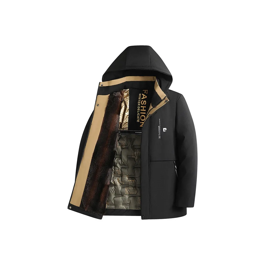 PIERRE CARDIN Хлопковый пуховик мужской