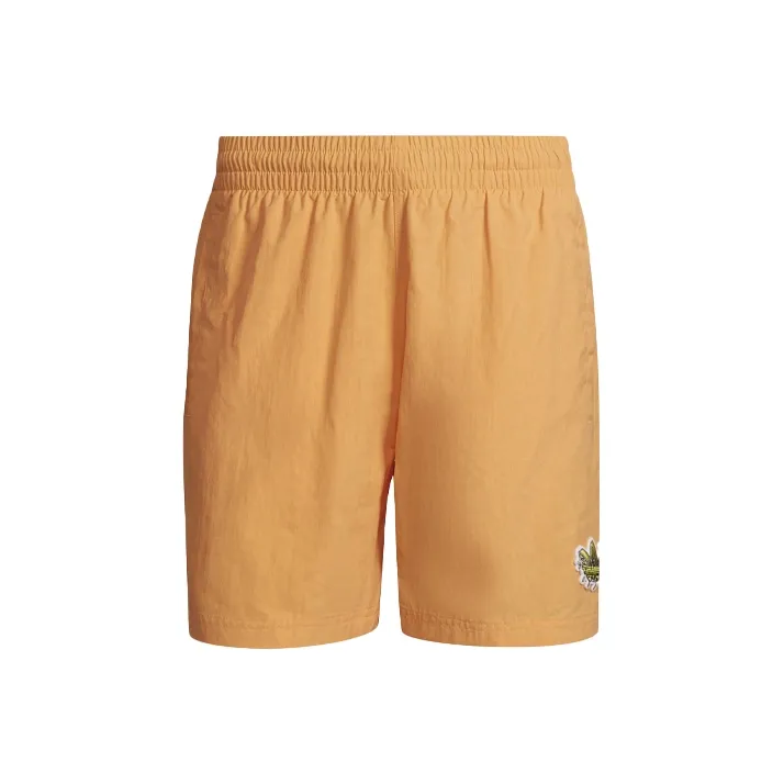 Adidas Originals Оранжевые Желтые Мужские Повседневные Шорты