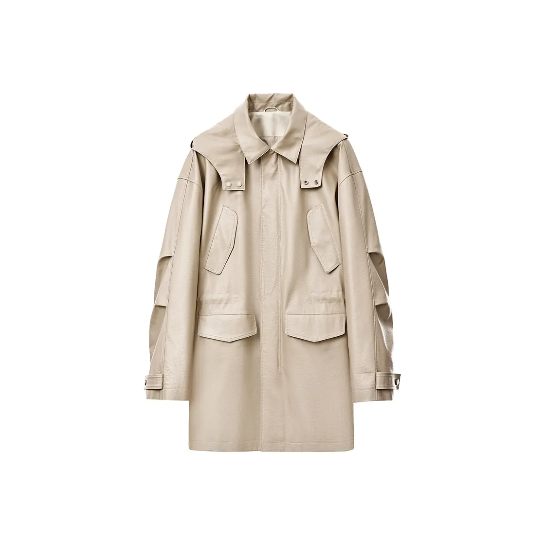 SINBOS Тренчкот Мужской Бежевый Желтый