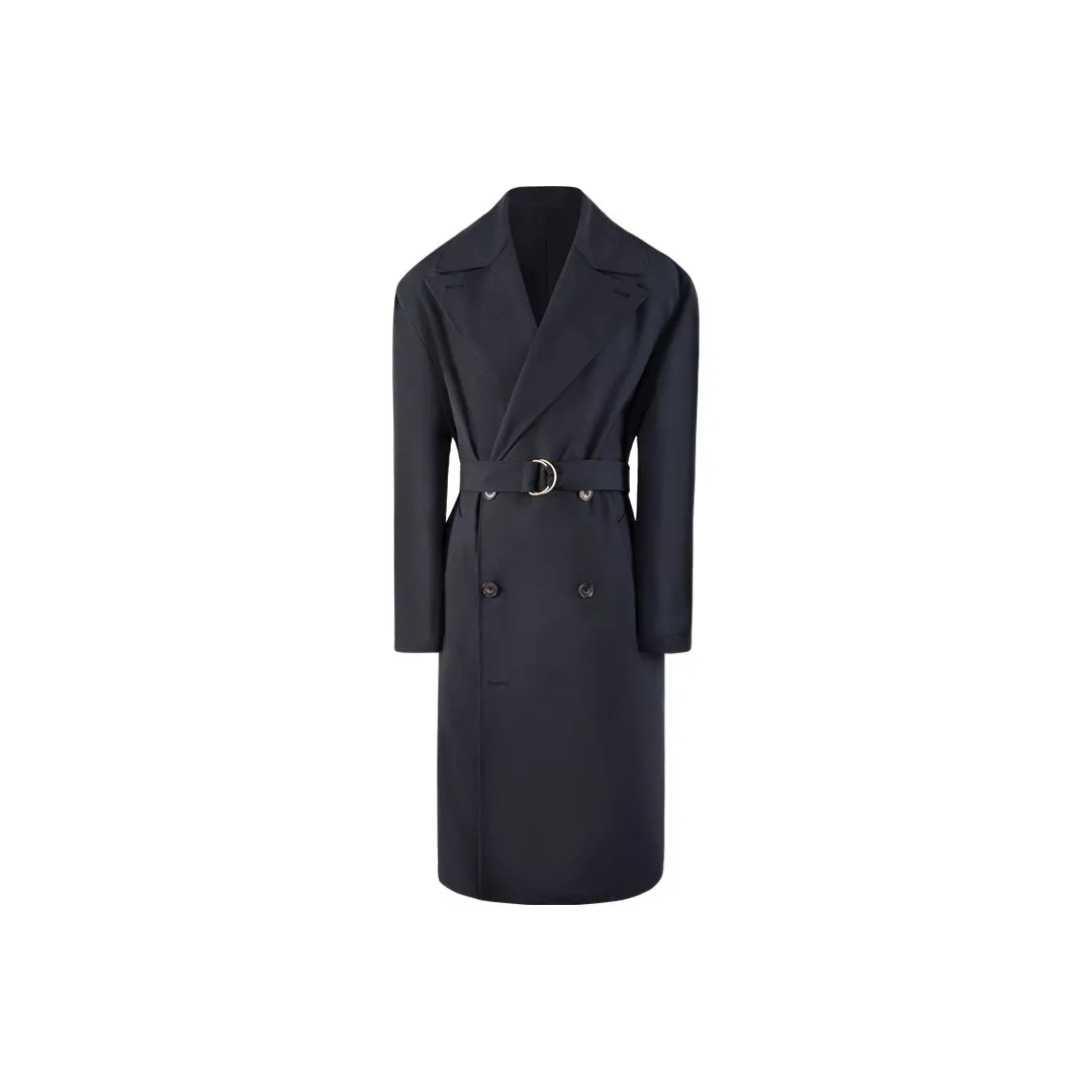 CULTUM Тренчкот Мужской Темно-Синий