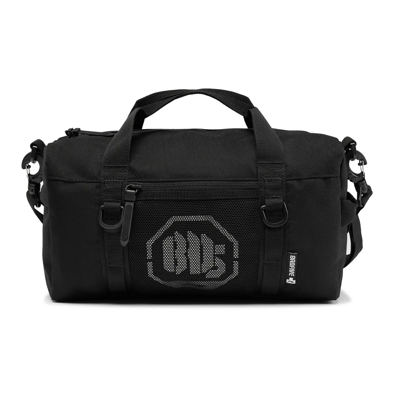 LiNing Polyester Shoulder Bag, Crossbody Bag, Handbag Unisex Black