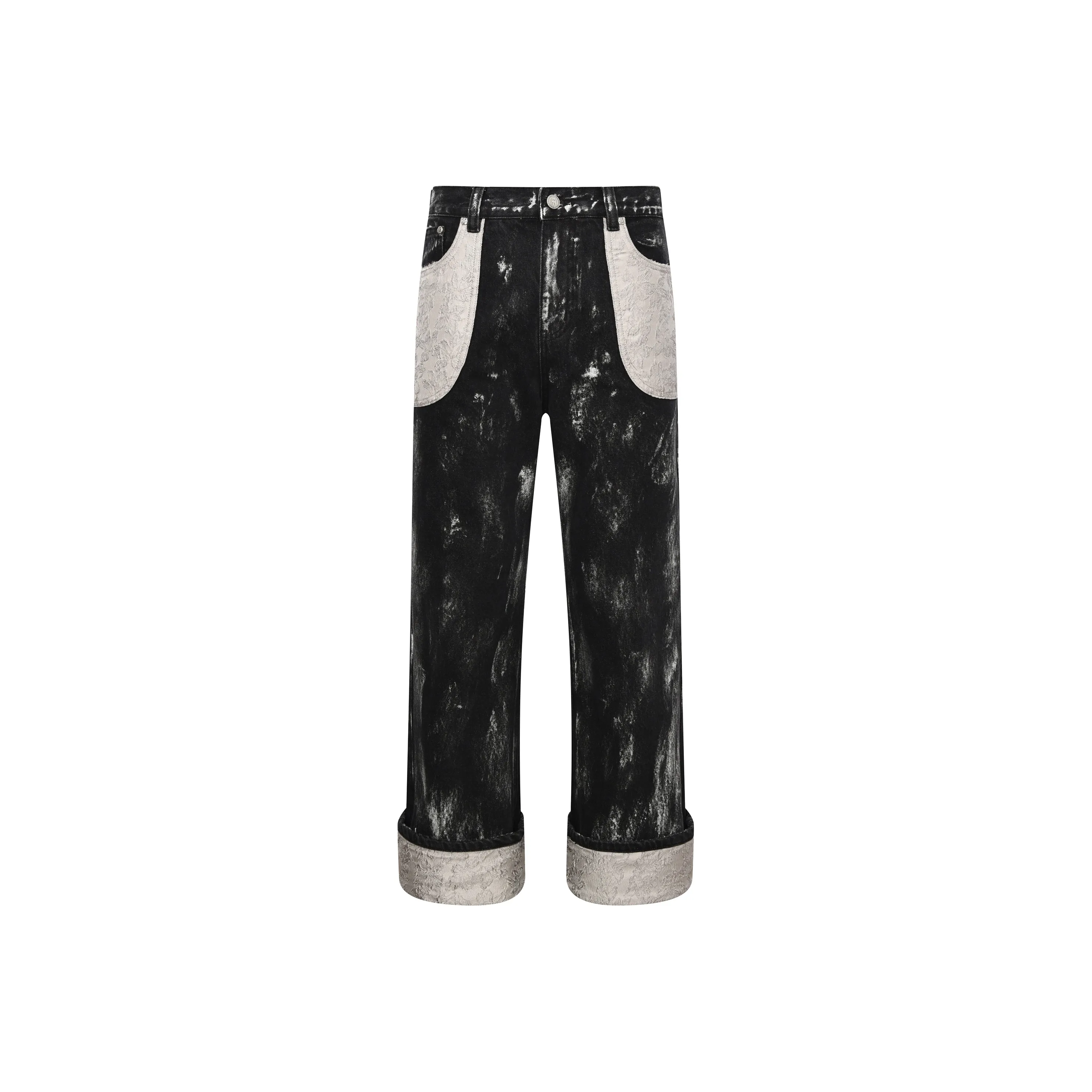 BIRTH OF ROYAL CHILD Джинсы Унисекс Черный