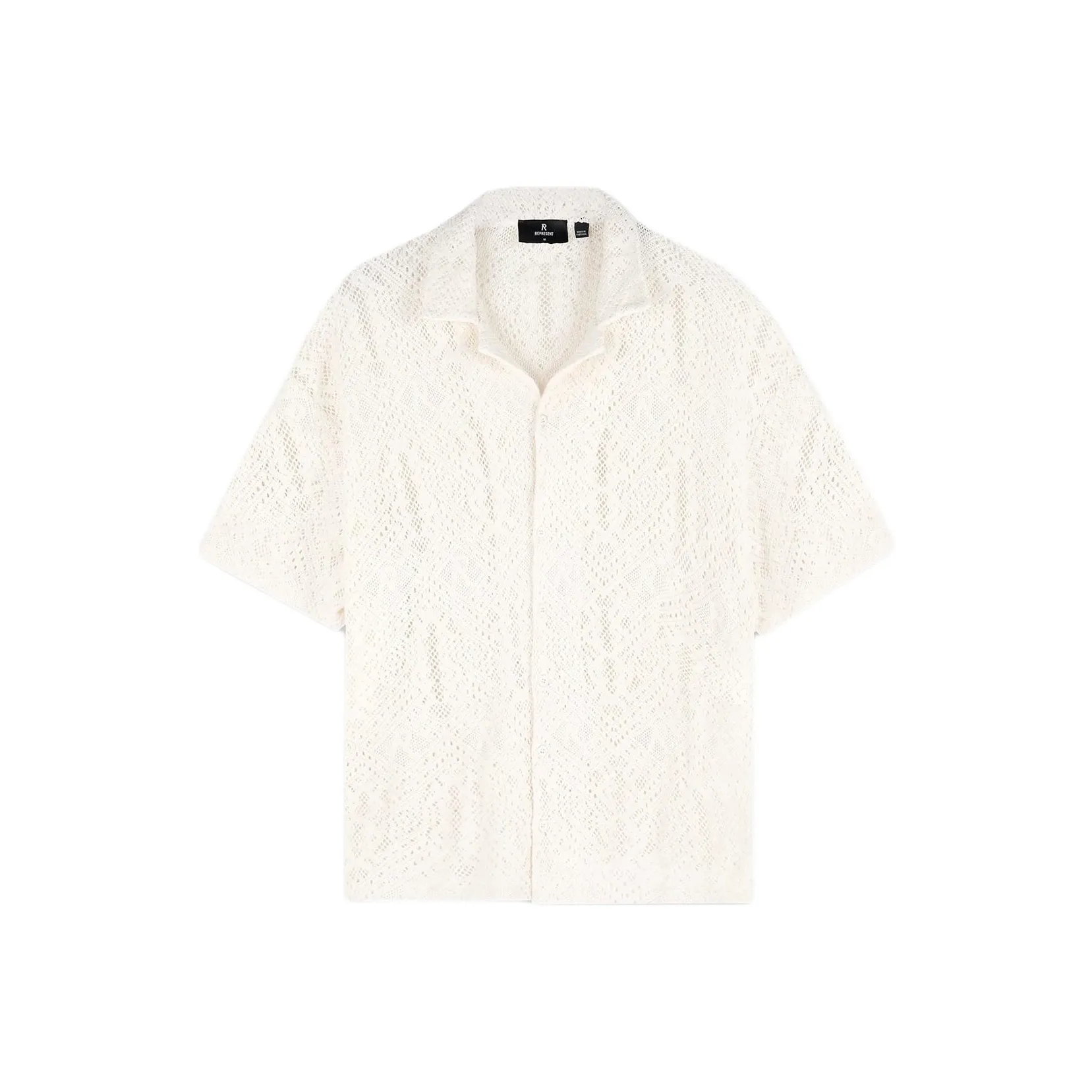 REPRESENT All Over Crochet Shirt