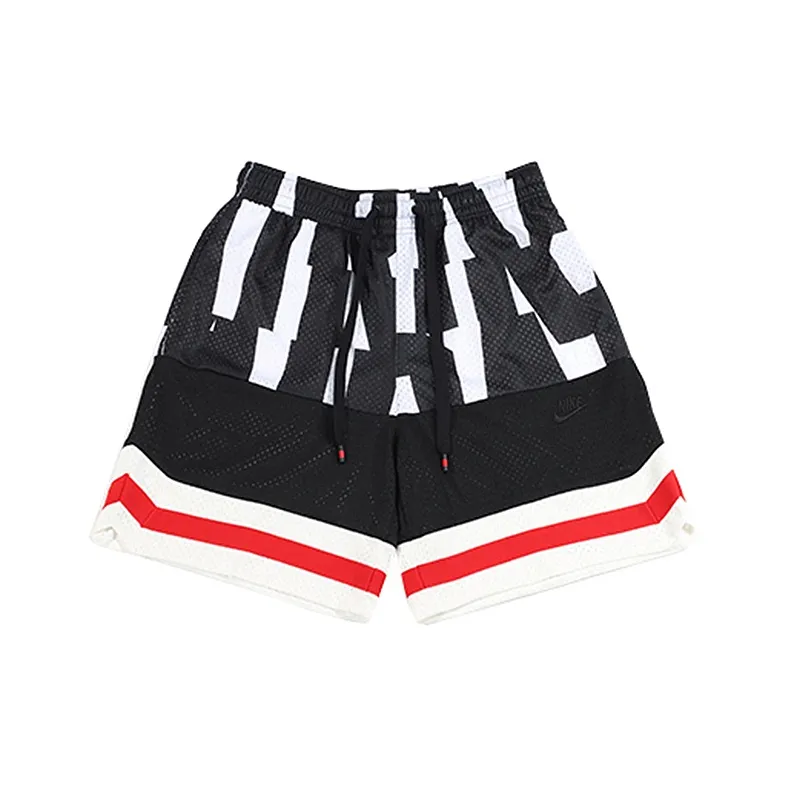 Nike Повседневные шорты Мужские Черный Белый Красный