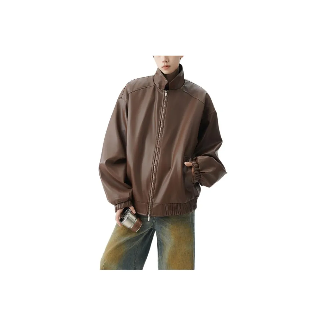 VESIBO Унисекс Кожаные Куртки