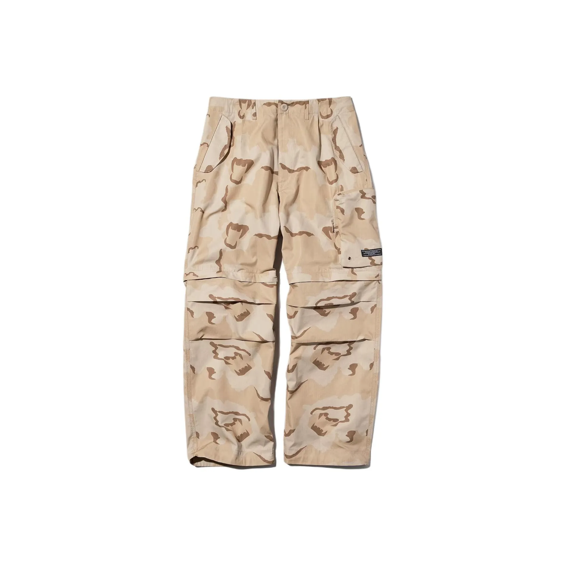 GU x LIANMINGKUAN SS25 Cargo Pants Unisex Beige
