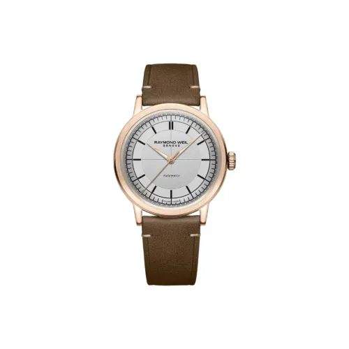 Raymond Weil Автоматический Механический Движение Мужские Часы 39,5 мм Серебряный
