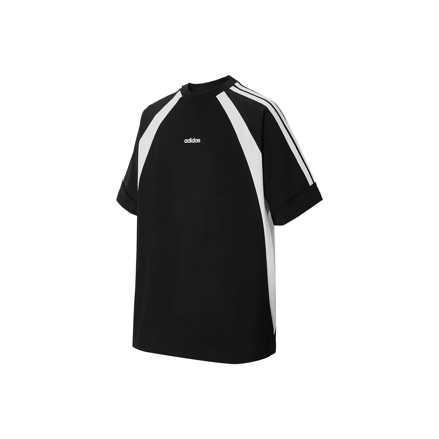 Adidas 3 Stripes T-Shirt Мужская Черная