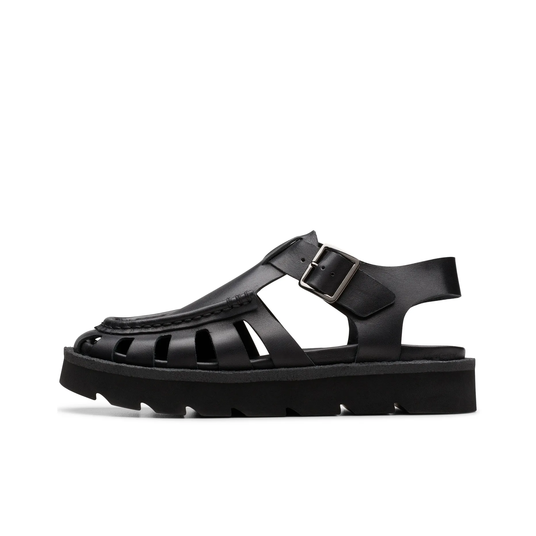 Clarks Римские Сандалии Унисекс Черные