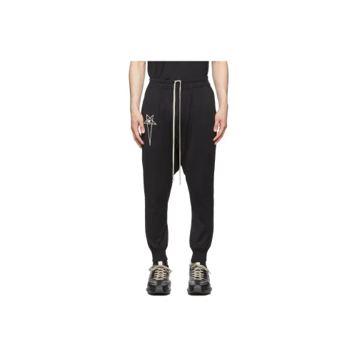 Rick Owens DRKSHDW Черные Мужские Повседневные Брюки