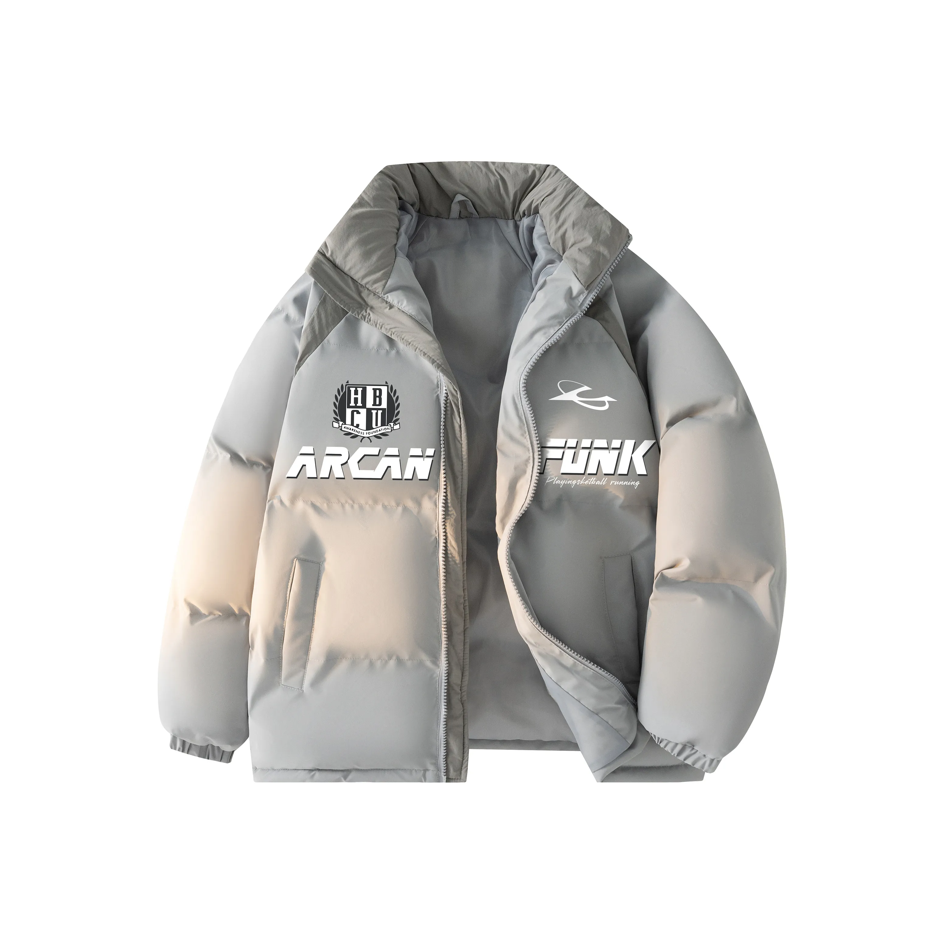 ArcaneFunk Хлопковый пуховик унисекс