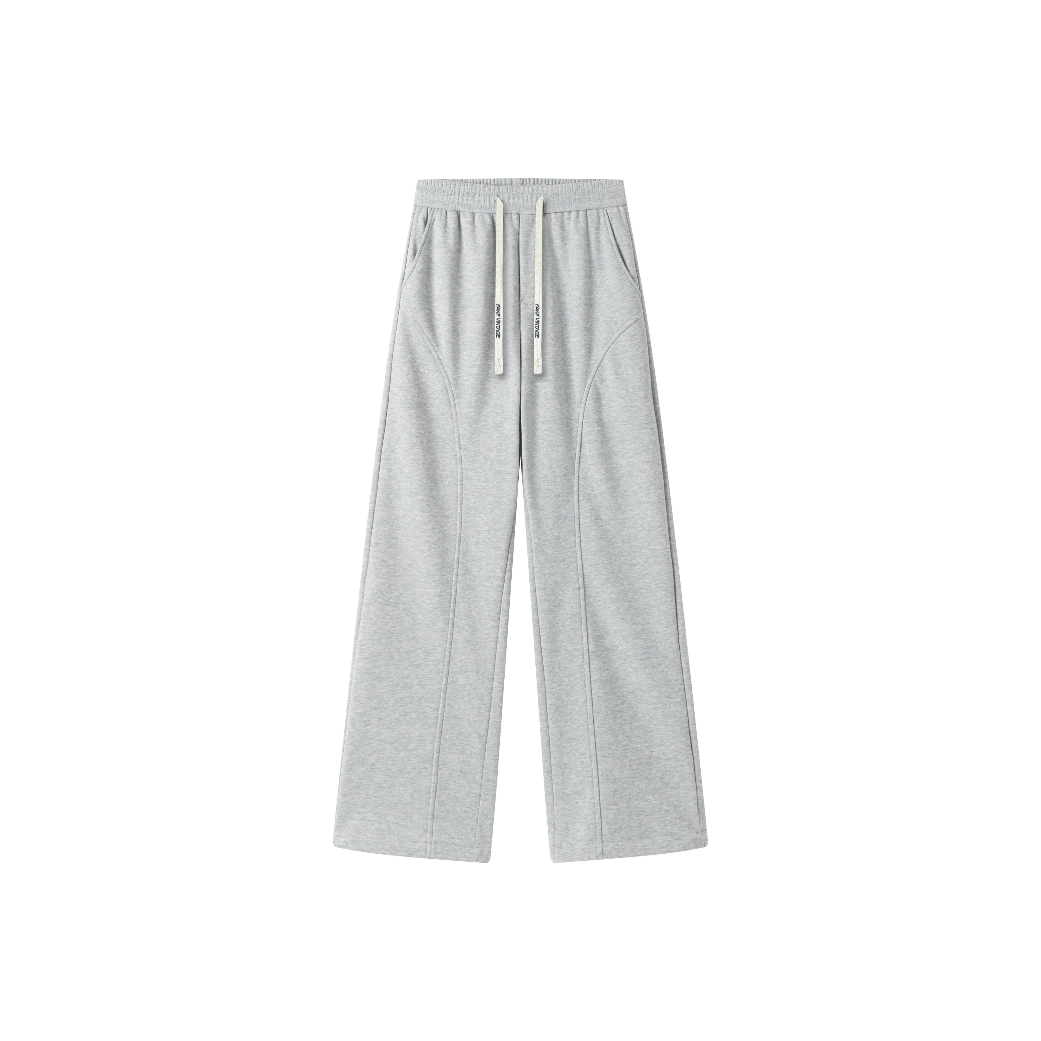 FAKE VINTAGE Вязаные спортивные штаны унисекс