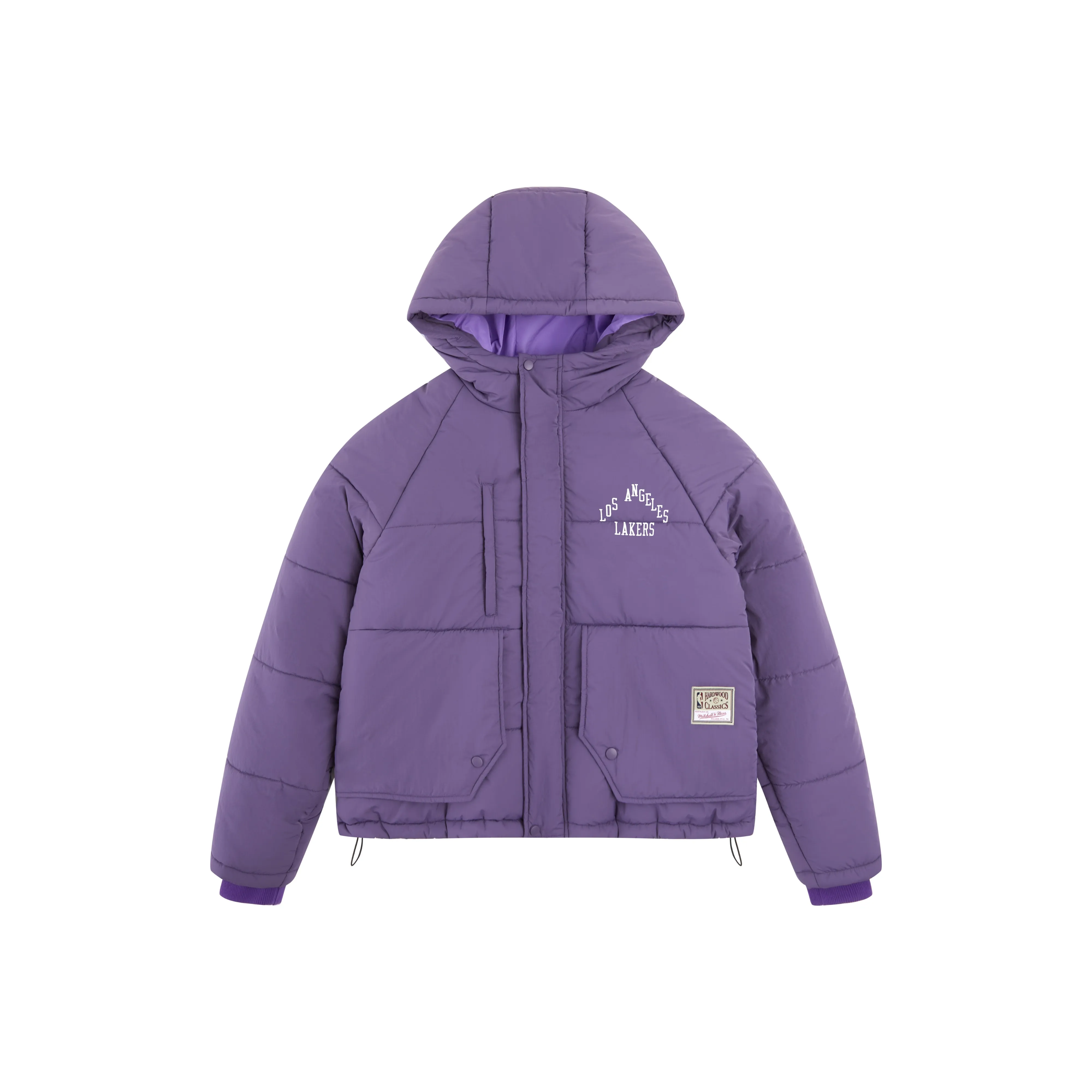 MITCHELL NESS Хлопковый пуховик унисекс фиолетовый