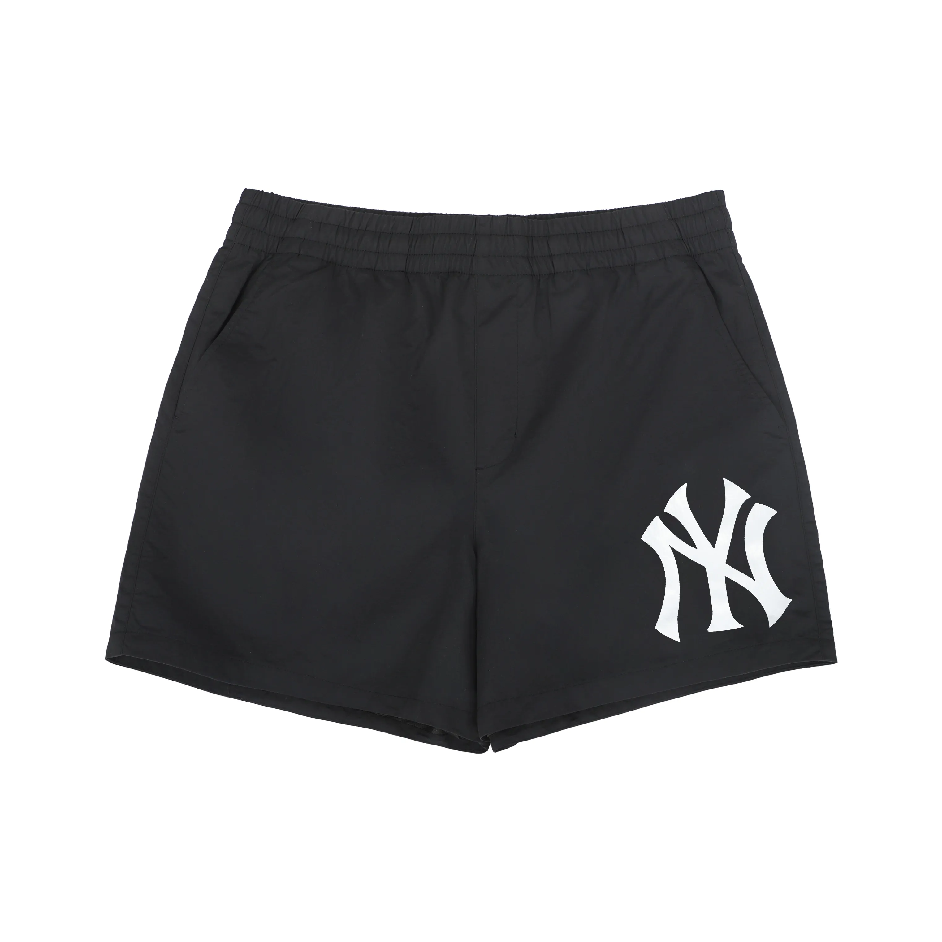 Mlb Base Logo New York Yankees Шорты Унисекс Черный