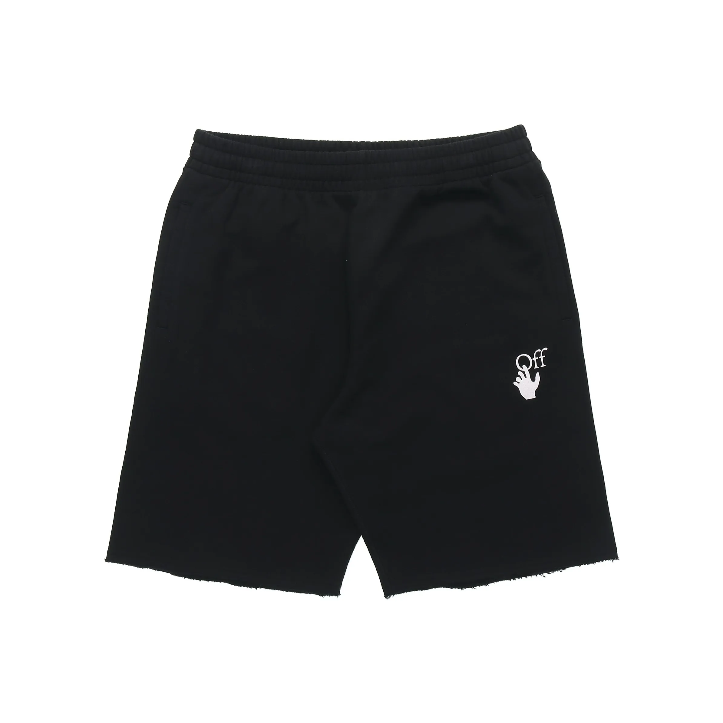 OFF WHITE Diag Stripe Sweat Shorts
