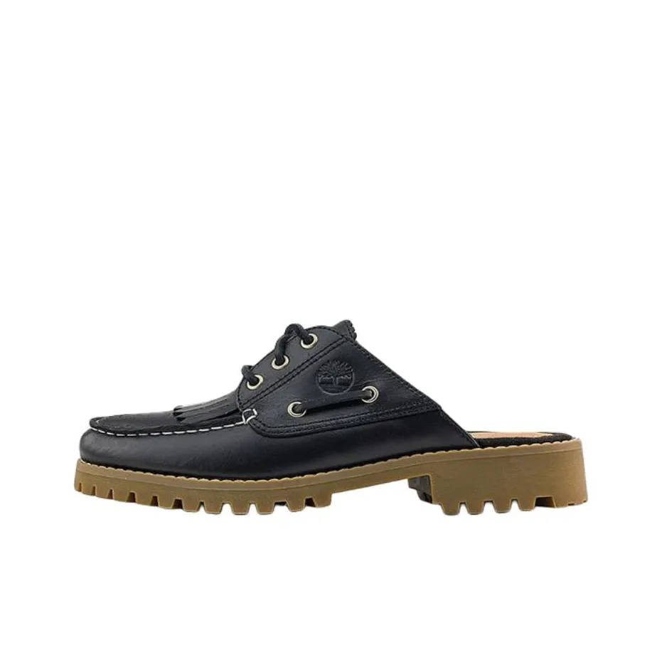 Timberland Noreen Износостойкие противоскользящие домашние тапочки для женщин черные