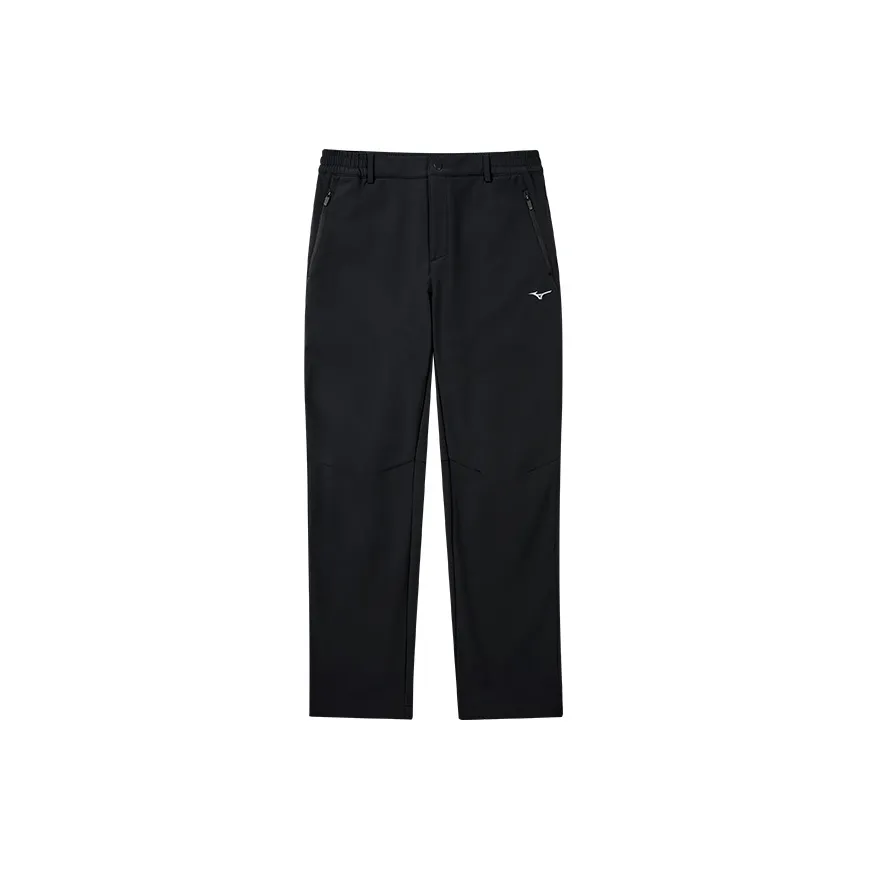 Mizuno ESSENTIAL Series Ветрозащитные Штаны Унисекс Обсидиановый Черный