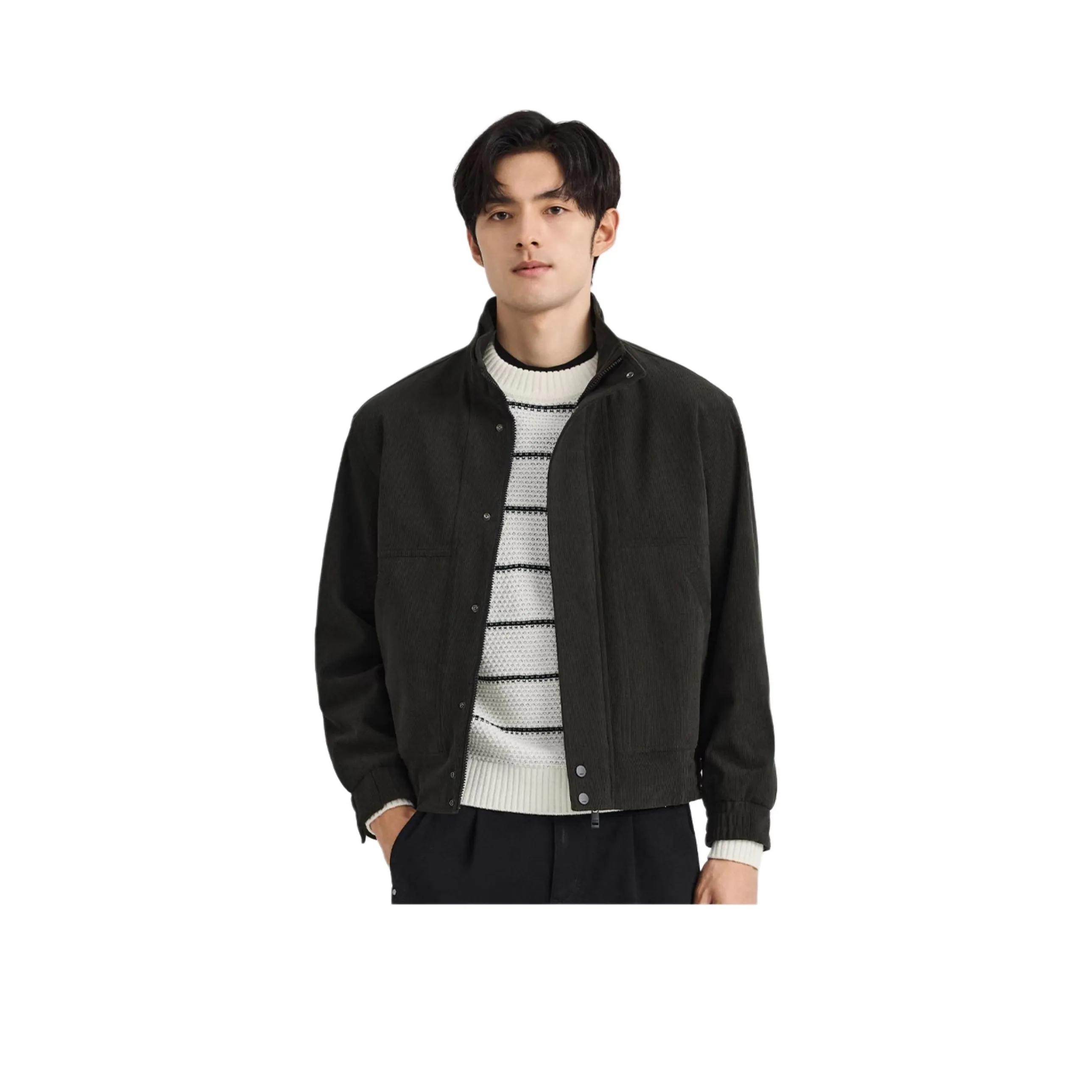 ZIOZIA Куртки и пальто Мужской Армейский зеленый