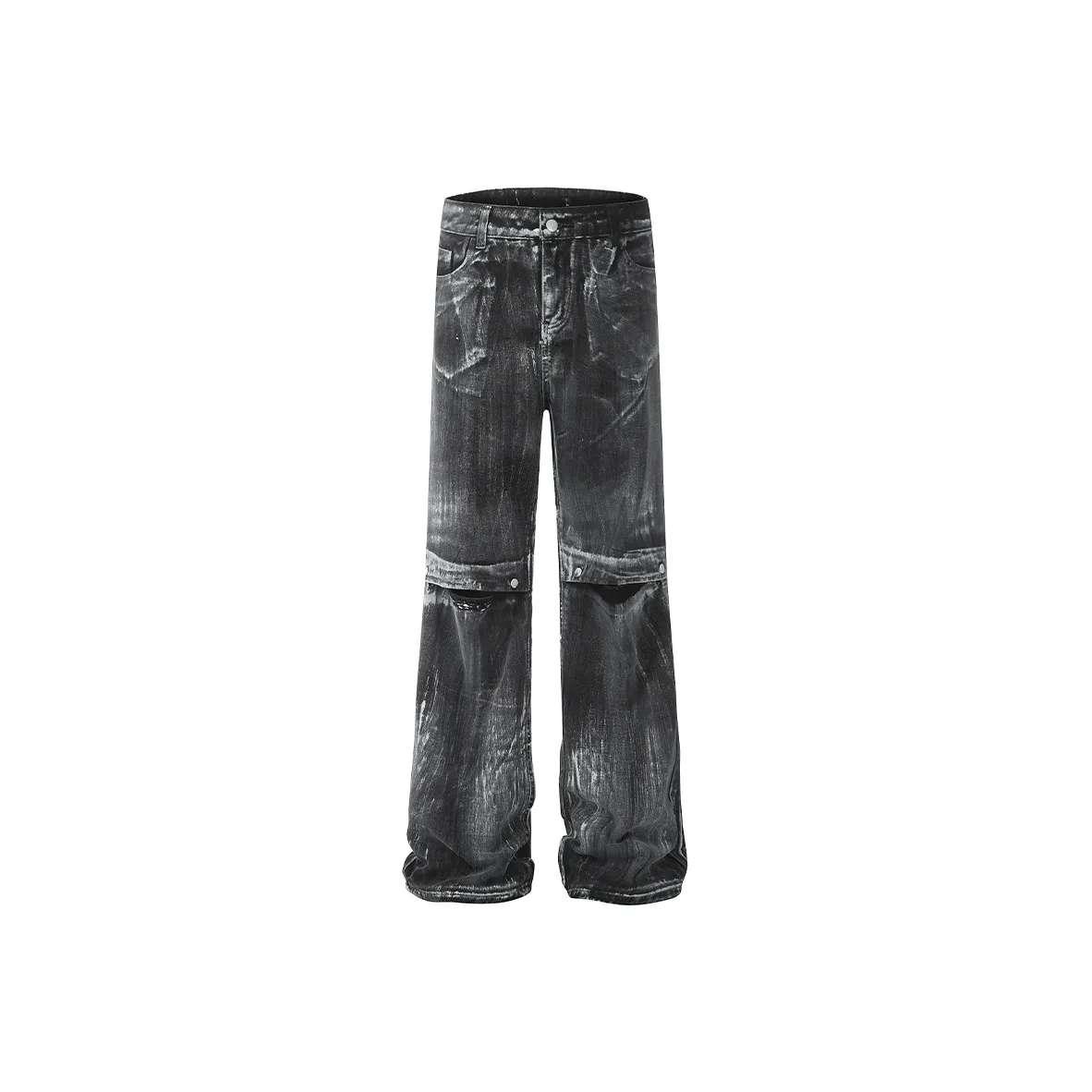COOLALPACA Loose Fit Bootcut Jeans Unisex