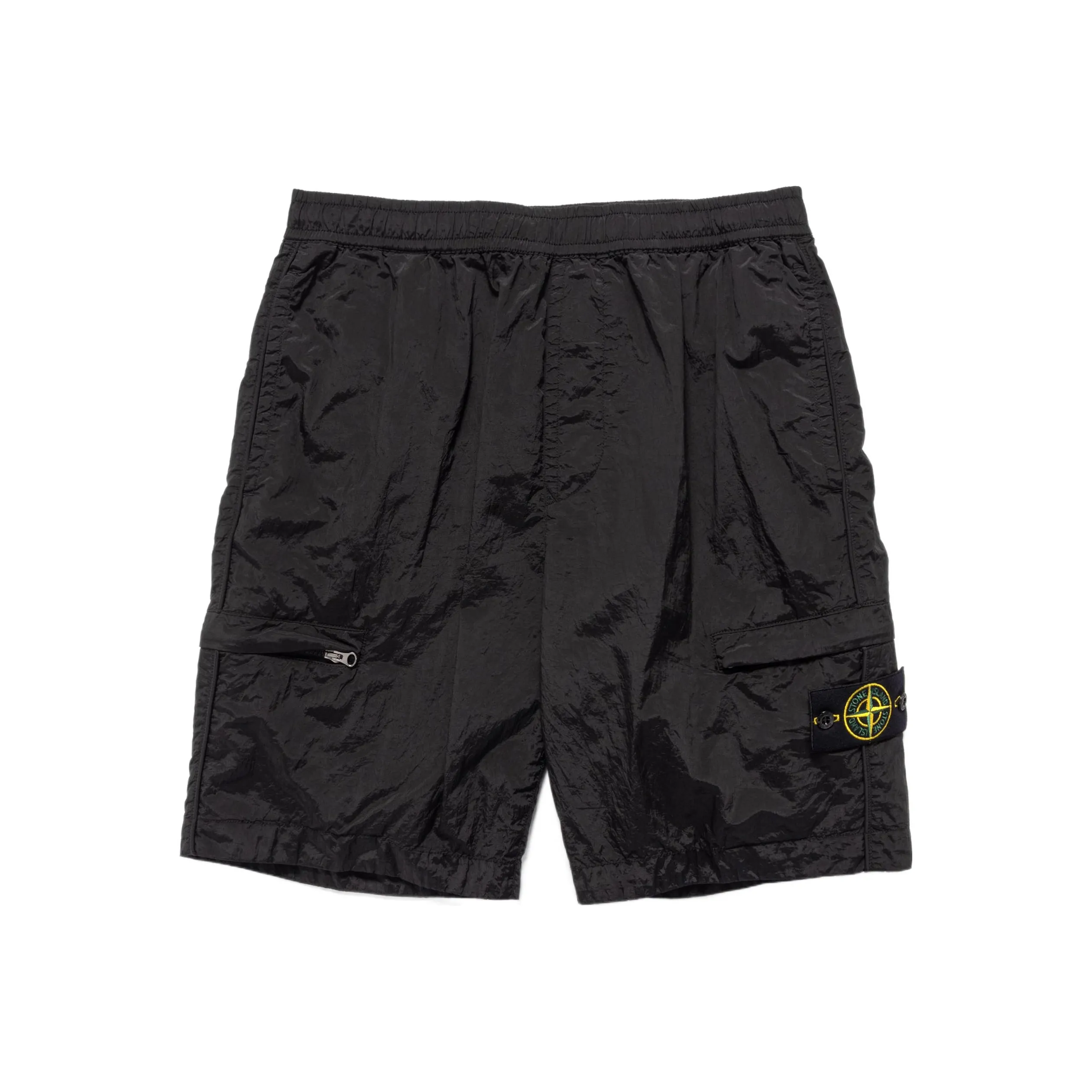 STONE ISLAND Casual Shorts Men's Black