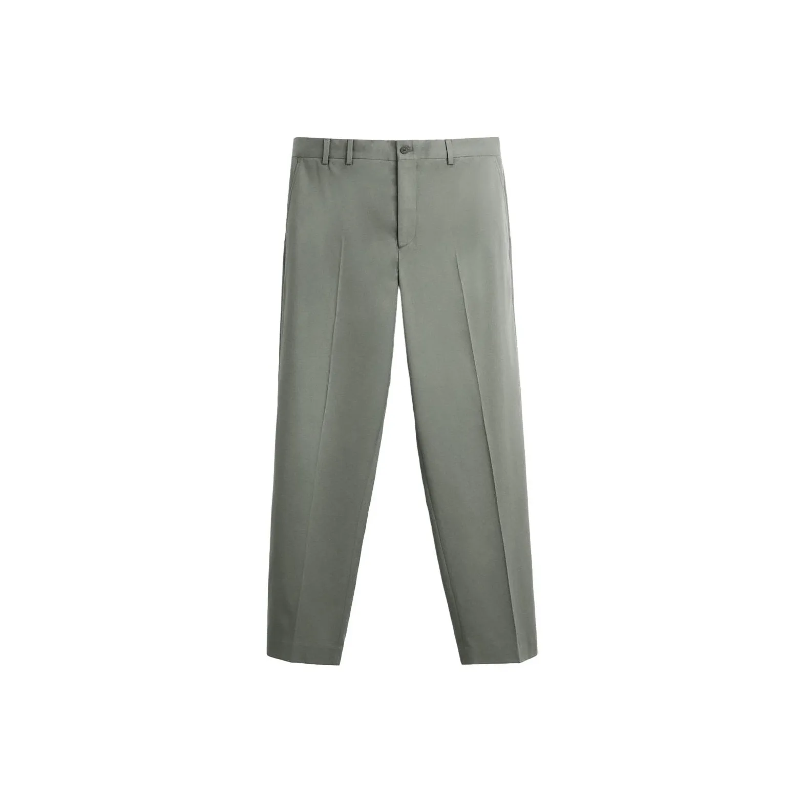 ZARA Зеленые Мужские Брюки для Костюма