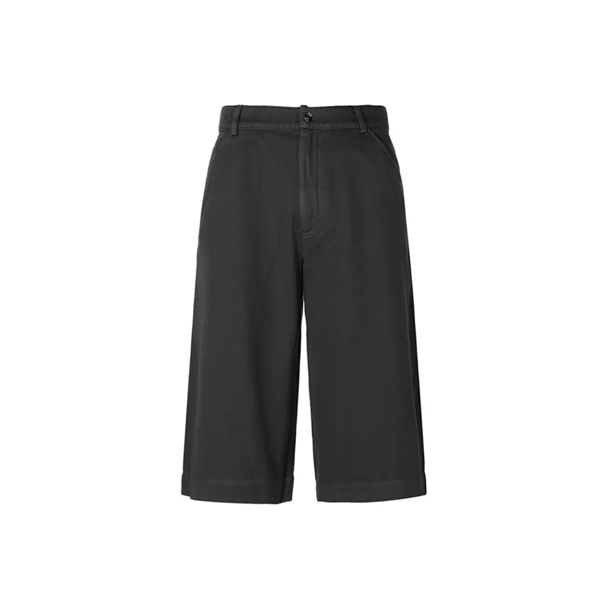 KENZO Embroidered K Knee Length Black shorts