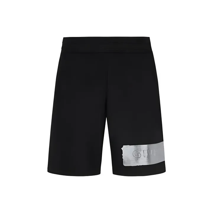 Givenchy Shorts With Latex Band