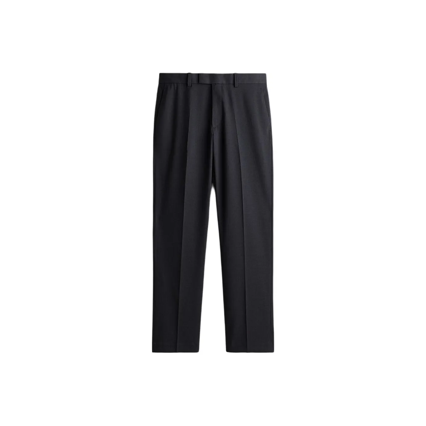 H&M Suit Trousers Men Dark Gray