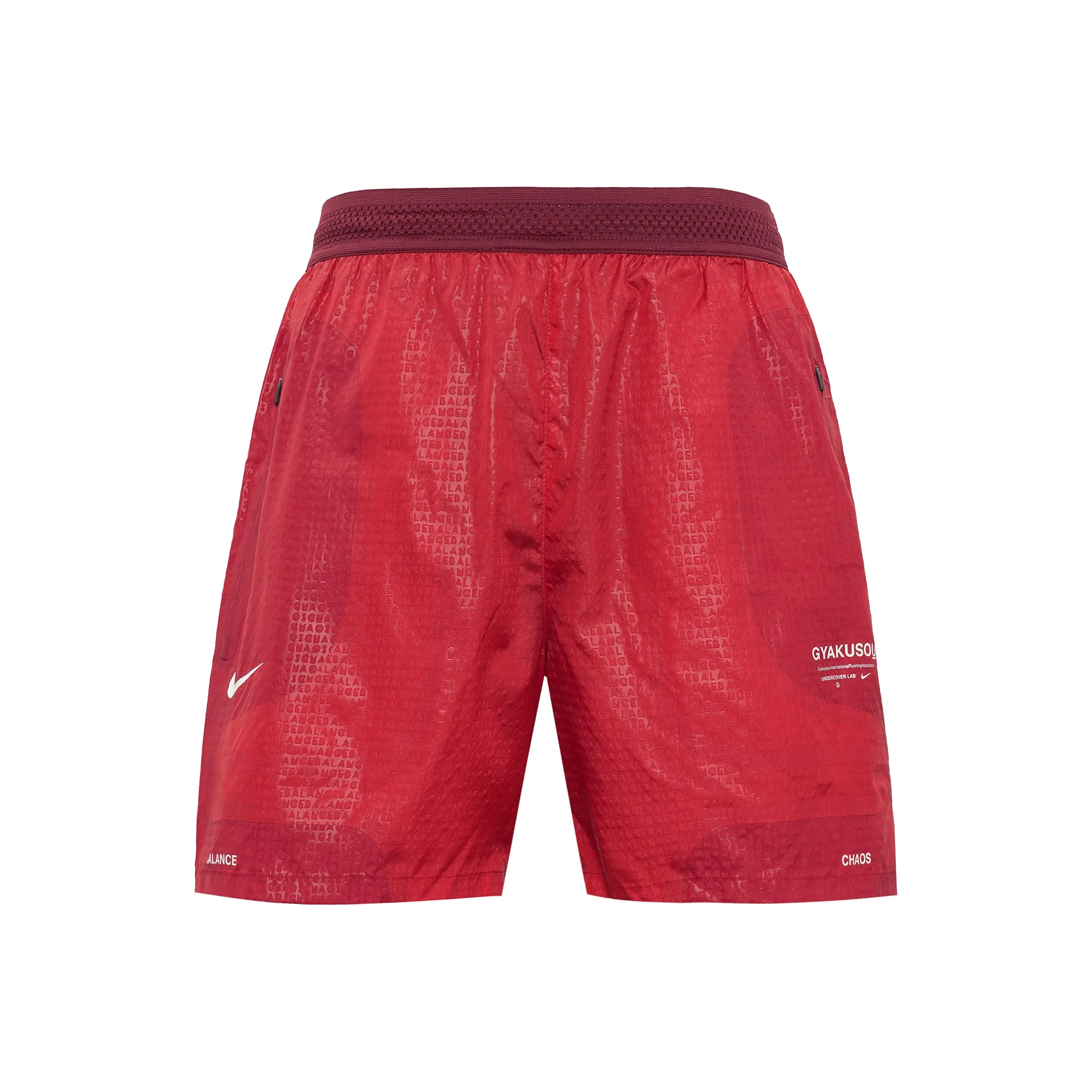 Nike Red Men's Casual Shorts Nike Красные Мужские Повседневные Шорты