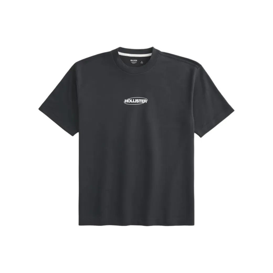 Hollister T Shirts Men's Black
