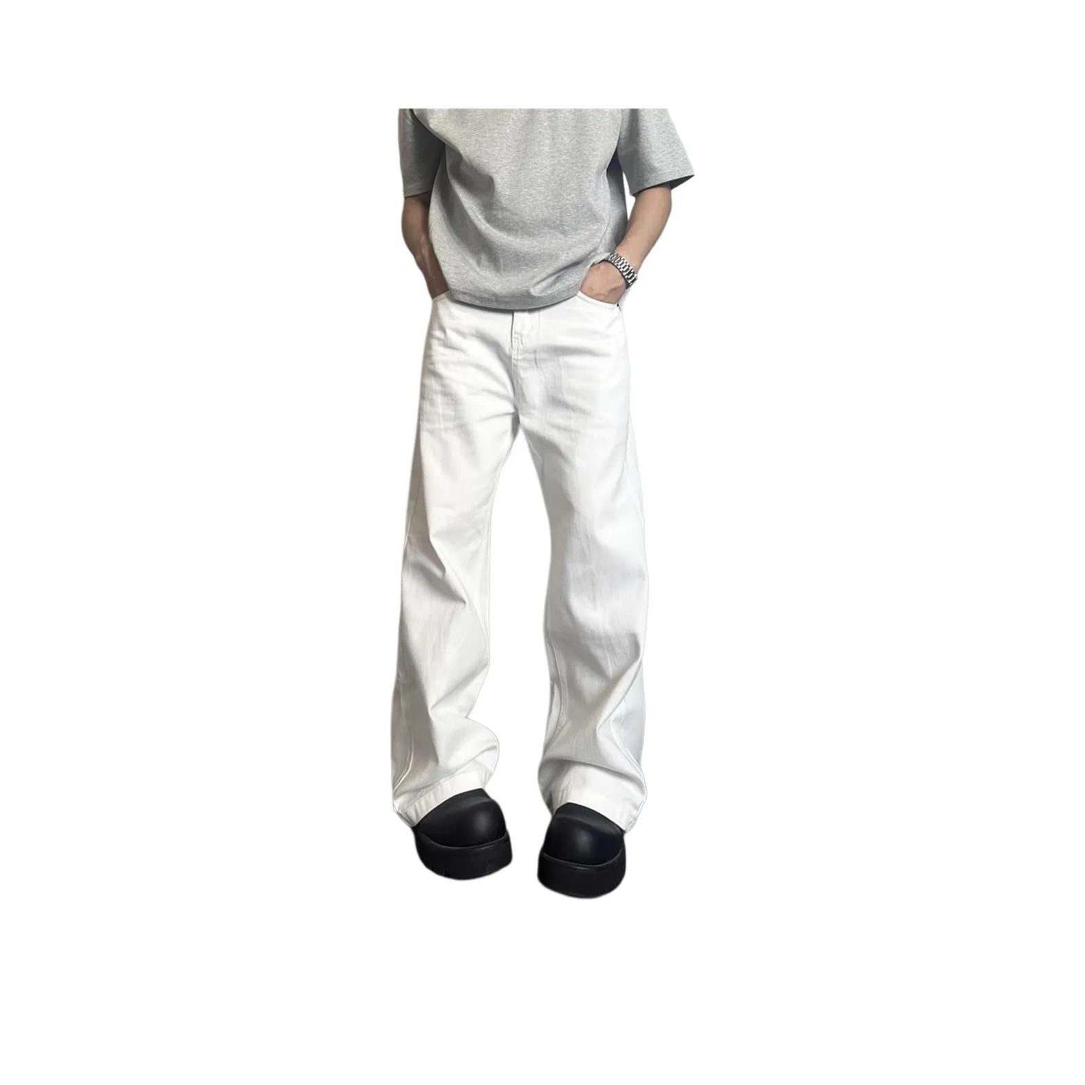 City Hipster Джинсы Унисекс Белый