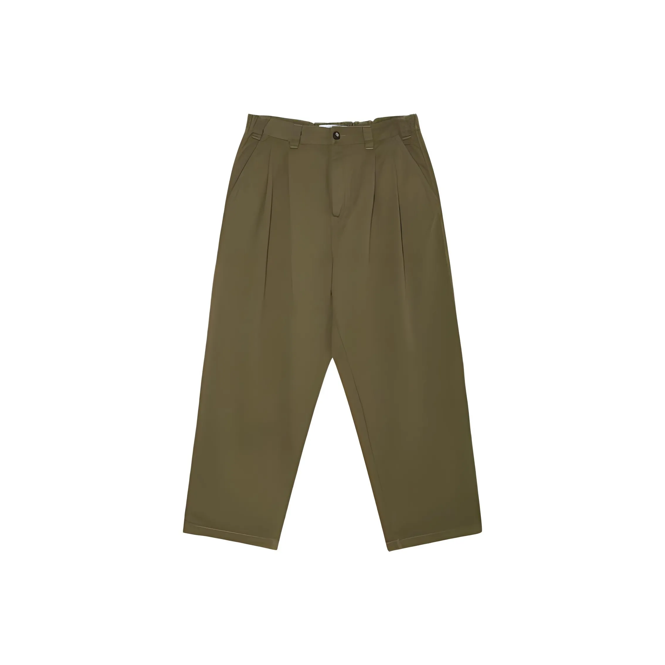 POLAR SKATE CO FW24 Повседневные брюки Мужские Желто-зеленые