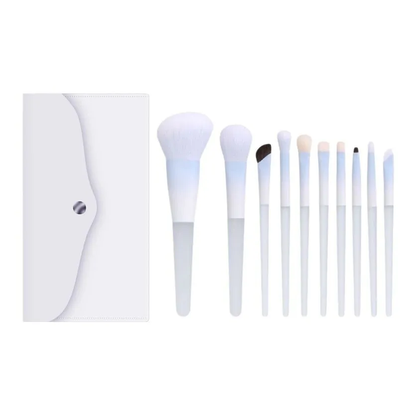 Shame Кристальный Rod Набор кистей для макияжа Контуринг 10 шт Упаковка