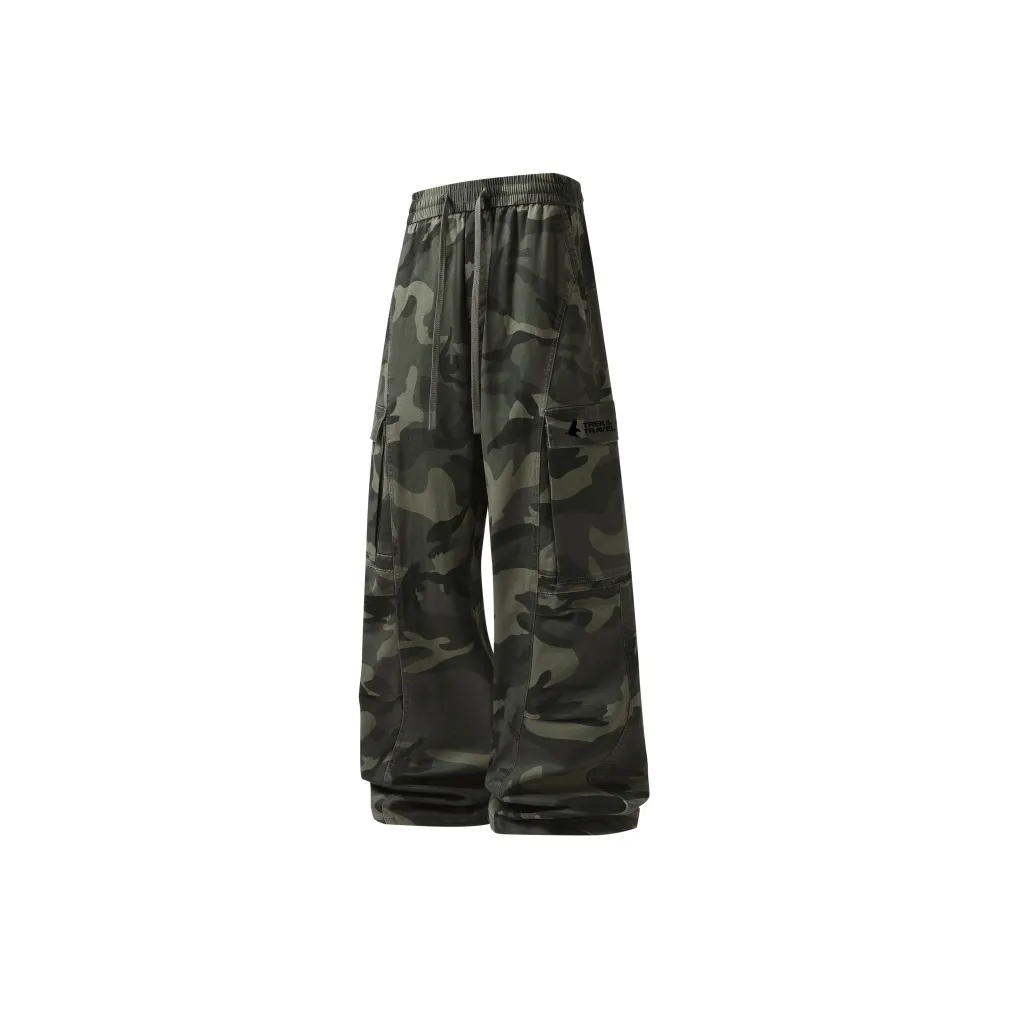 TREK&TRAVEL Cargo Pants Unisex Camouflage