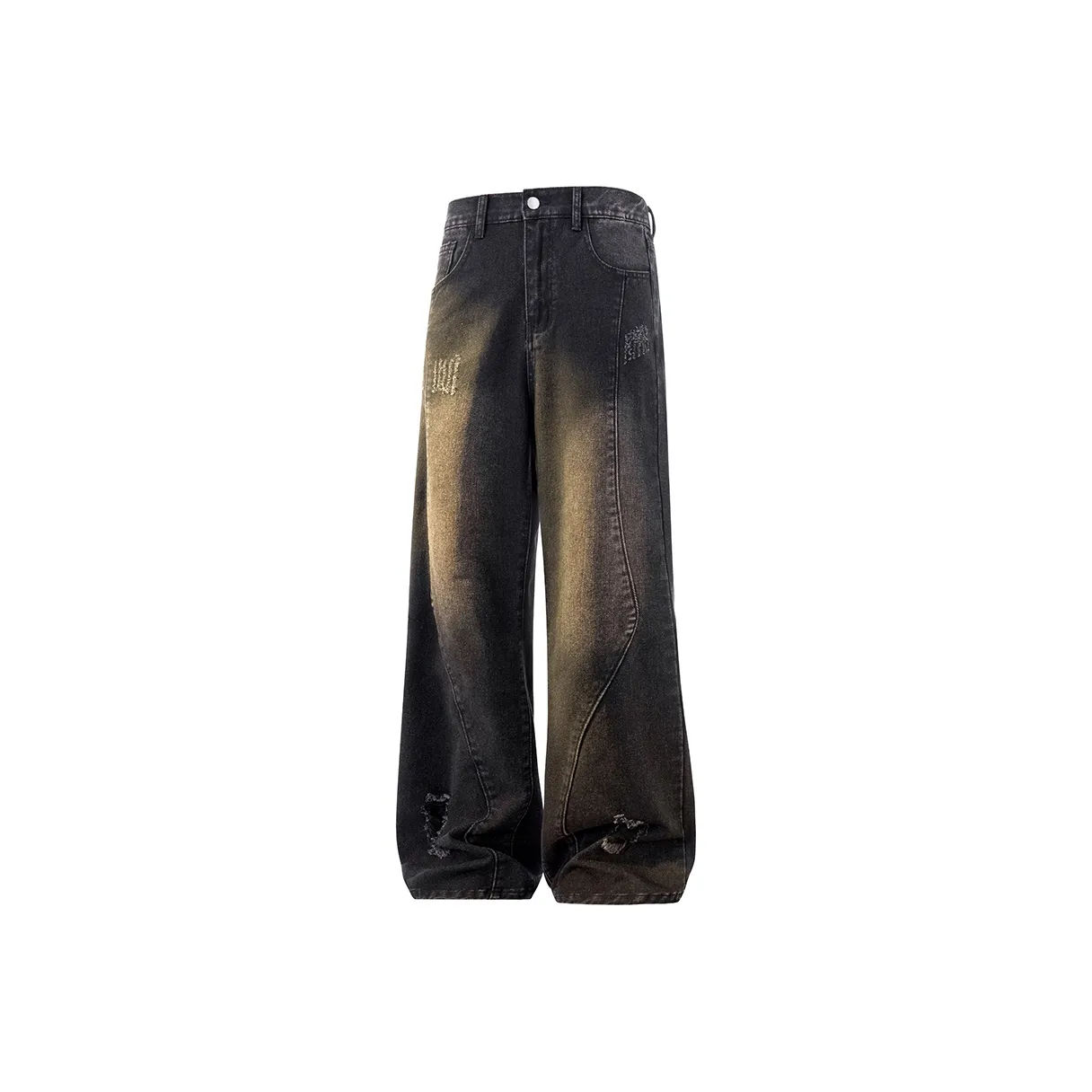 NEVER RULE Унисекс Джинсы