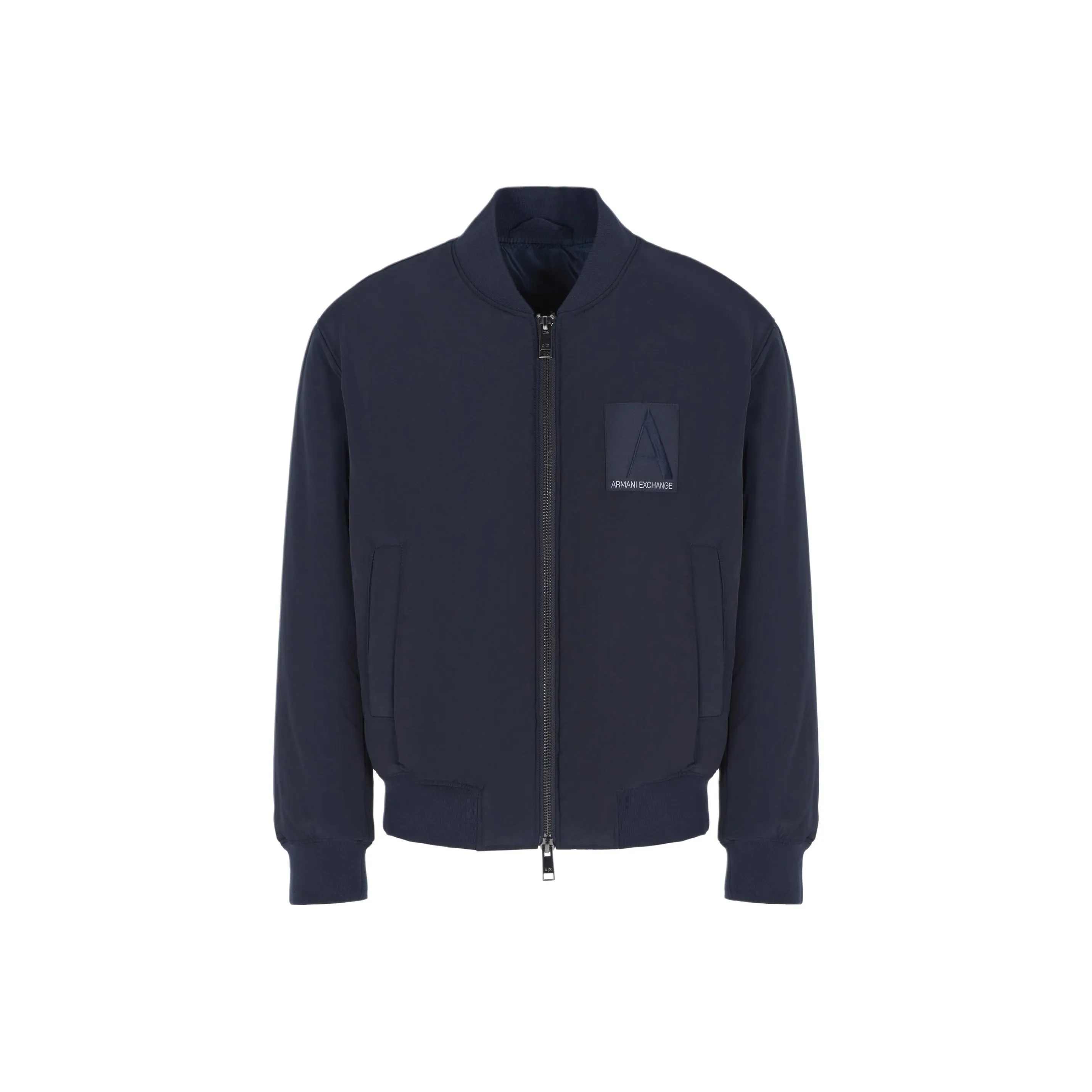 EMPORIO ARMANI FW24 Хлопковый пуховик Мужской Морской синий