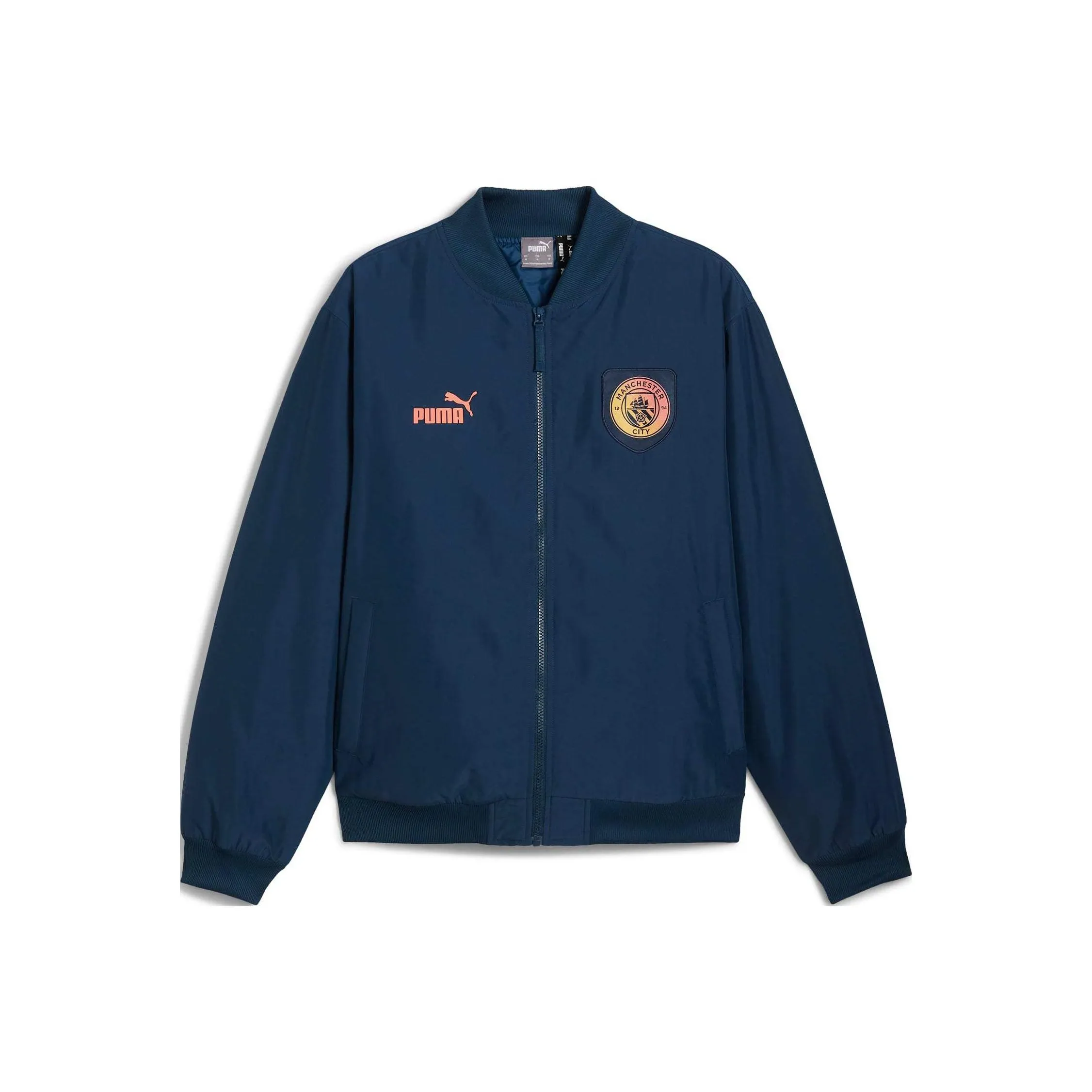 PUMA Manchester City FW24 Куртка Мужская Ocean Blue