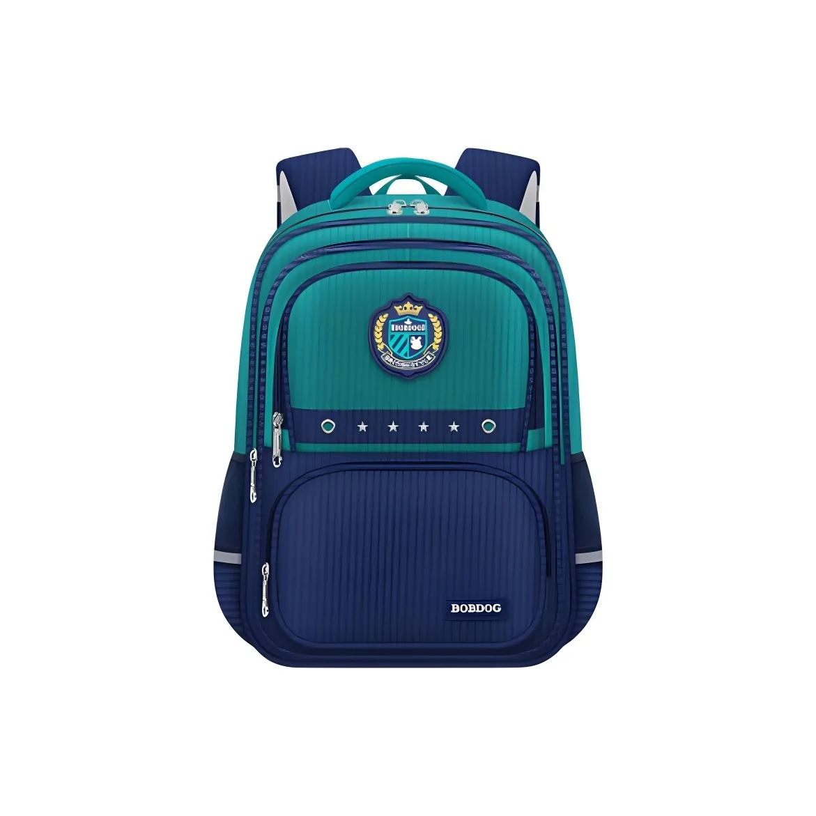BOBDOG Водоотталкивающая ткань полиэстер школьная сумка детский многоцветный