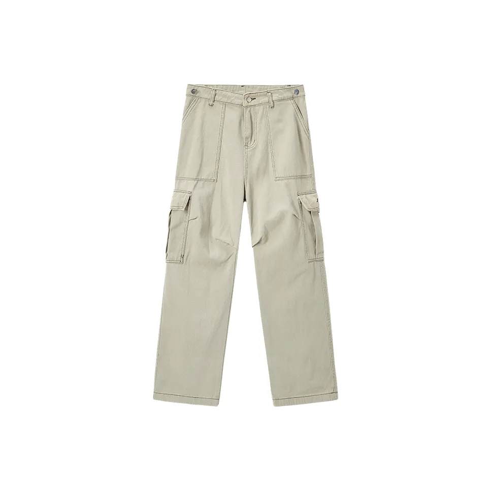 EVBD Повседневные брюки Унисекс Абрикос