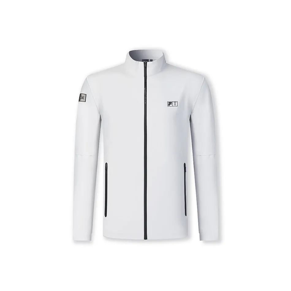 FILA Jacket Men's Semi Transparent Curtain Gray
