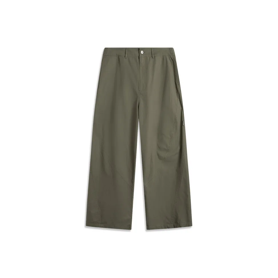 LiNing Карго Брюки Мужские Чай Зеленый