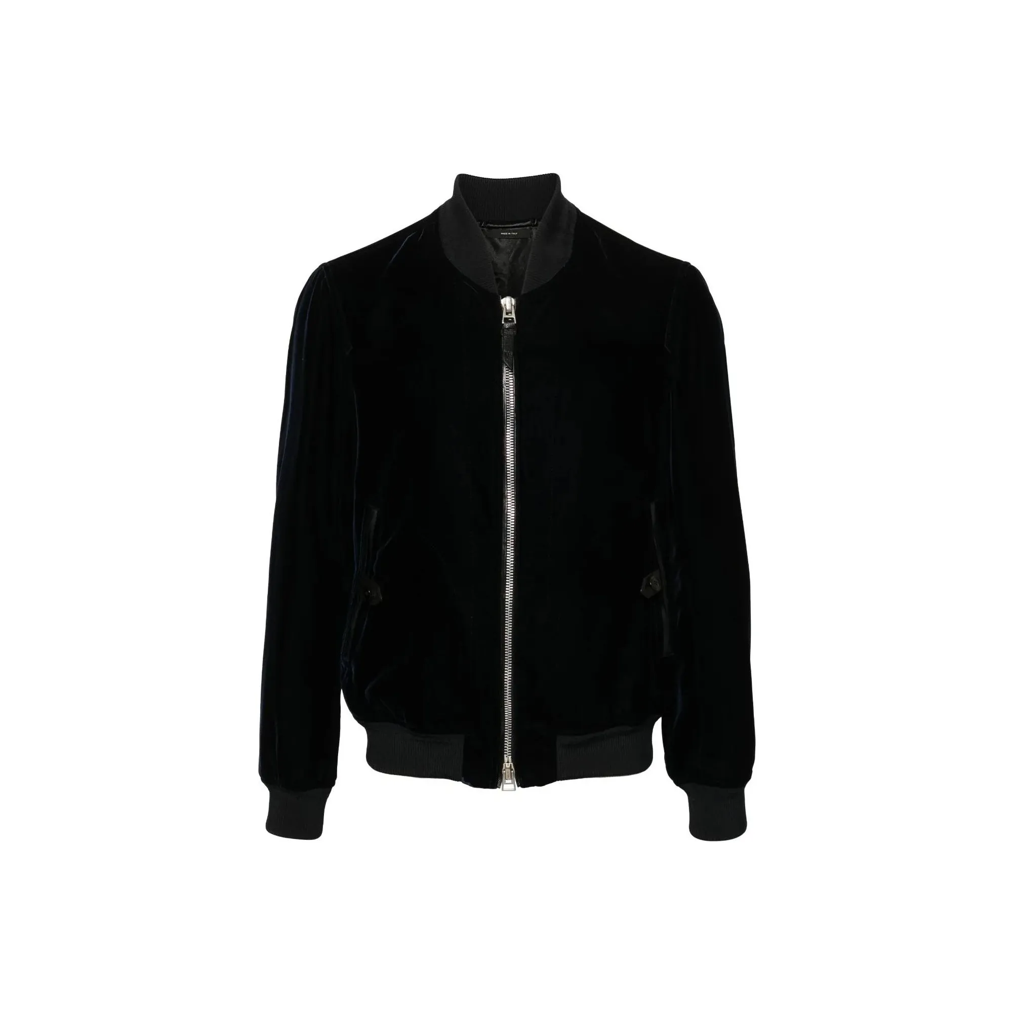 TOM FORD Velvet Long Sleeved Bomber Jacket